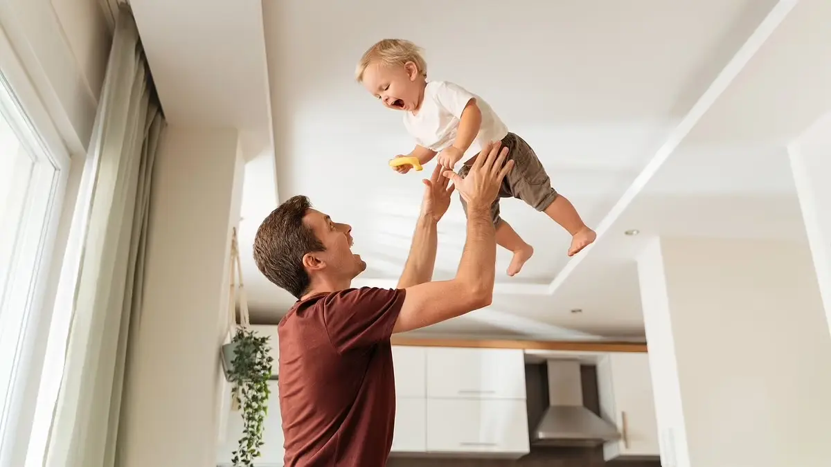 why do babies love ceiling fans