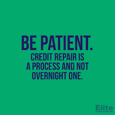 Why Patience is Key in Credit Repair