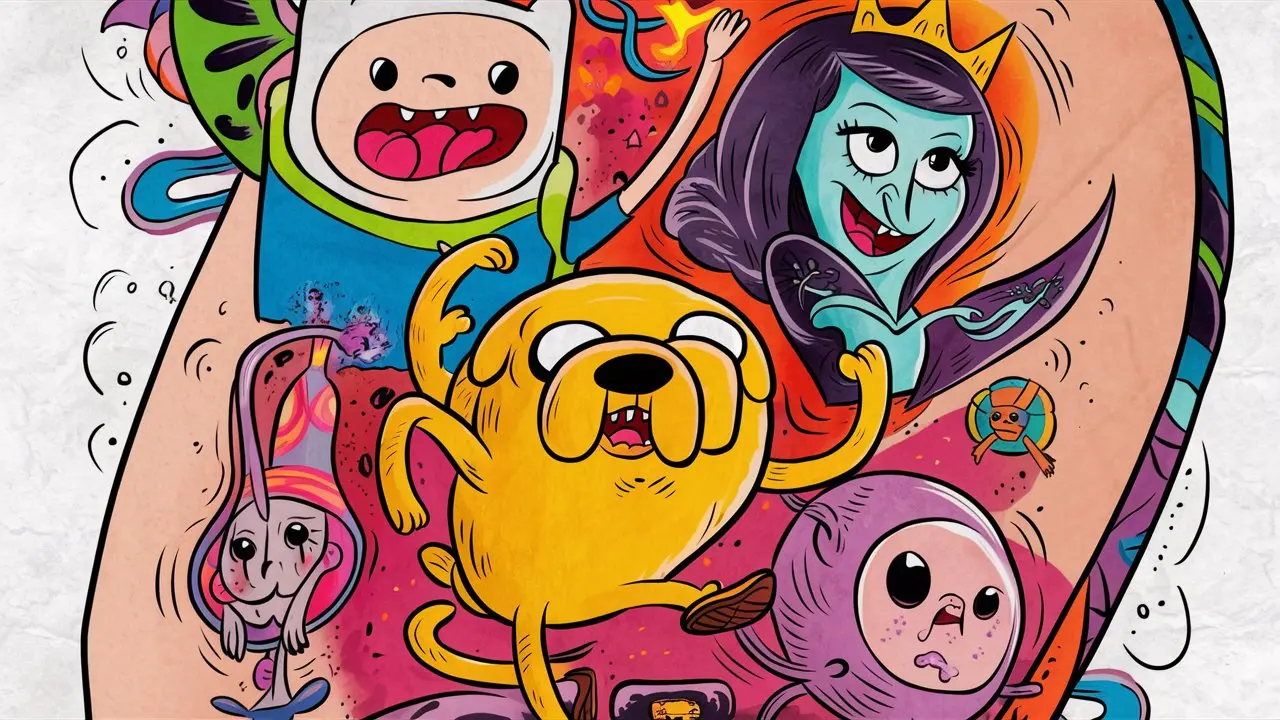 Adventure Time Tattoo